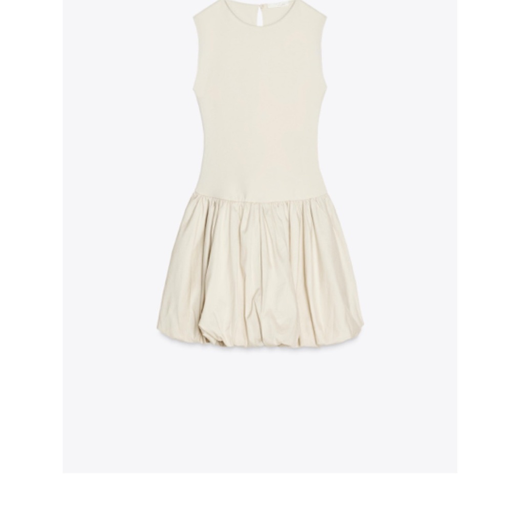 Zara Cream Mini Dress
